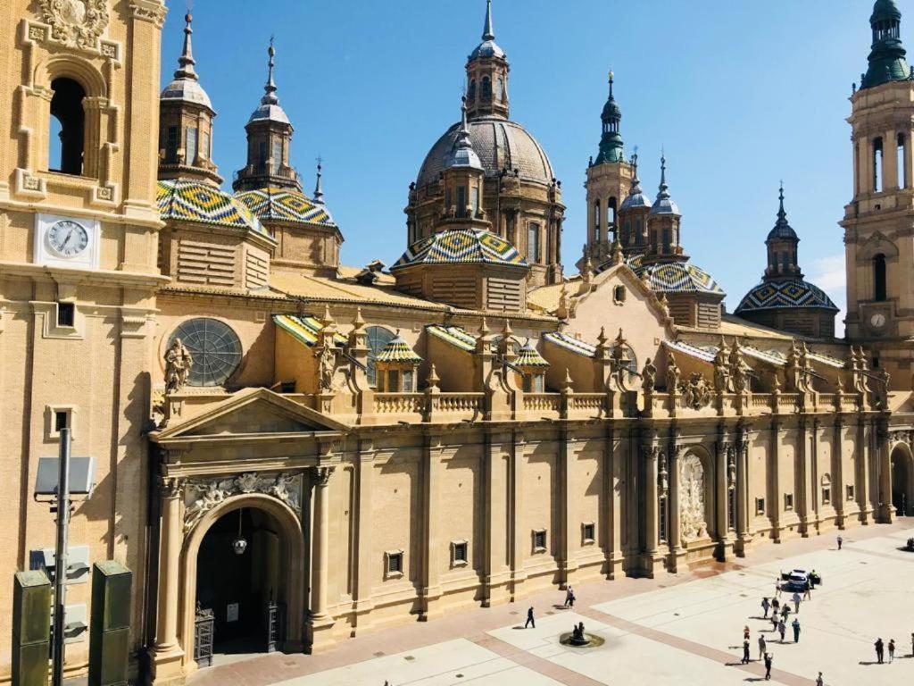 Vtz El Balcon A La Basilica I - Vistas Inmejorables A La Basilica Del Pilar! Apartment Zaragoza Exterior photo